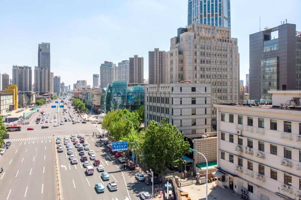 Happy Dragon City Culture Hotel-Tianjin Draum Tower & Dayuecheng Shopping Mall Exterior foto